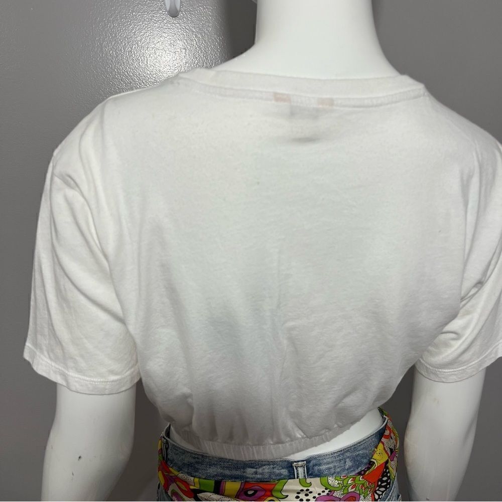 ‎Y2K Guess Originals 1981 White Crop Top -- XS - Picture 11 of 13